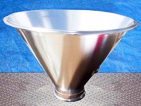 Un-Used Mueller Drum Discharge Funnel Paul Mueller Co. 