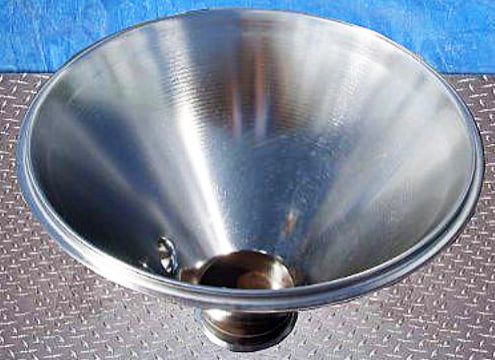 Un-Used Mueller Drum Discharge Funnel Paul Mueller Co. 