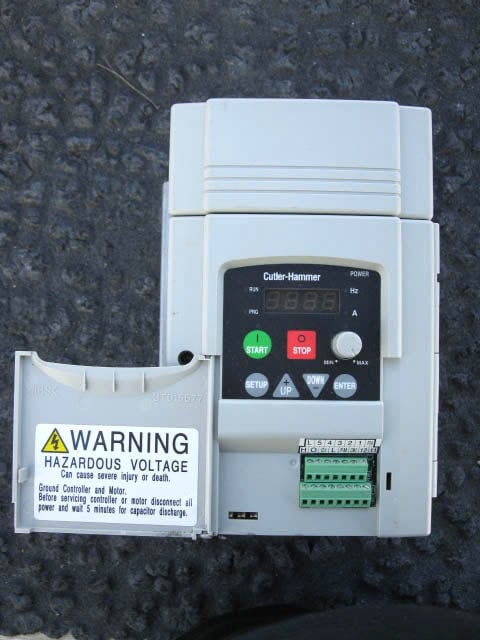 Unused Cutler-Hammer AF91AG0 Adjustable Frequency Drive – 3 HP Cutler Hammer 