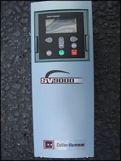 Unused Cutler-Hammer SV9000 Series Adjustable Frequency Drive 3-4 HP Cutler Hammer 