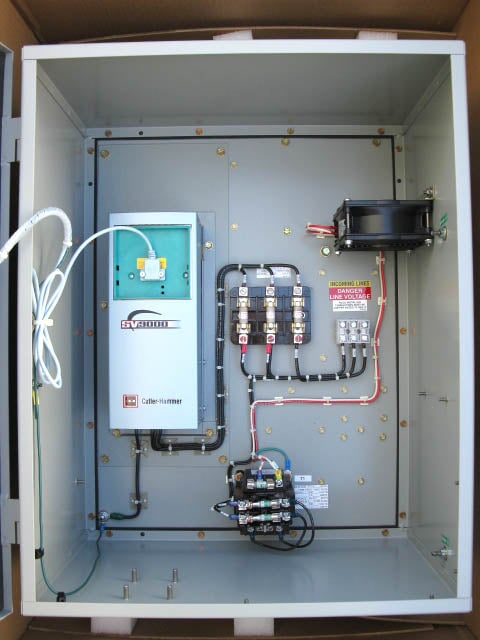 Unused Cutler-Hammer SV9000 Series Adjustable Frequency Drive - 5 HP Cutler Hammer 