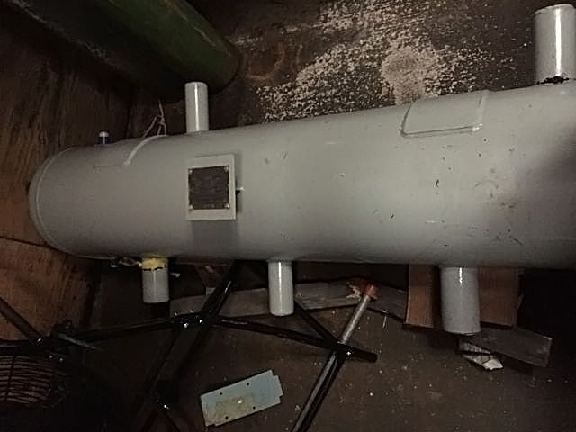 Unused Morfab Horizontal Ammonia Thermosyphon Vessel Morfab Company 