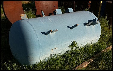 Unused RVS Horizontal Surge Drum - 650 gallons RVS 