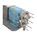 Unused Waukesha 015 Positive Displacement Pump with Jacketed Faceplate Waukesha 