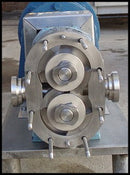 Unused Waukesha 015 Positive Displacement Pump with Jacketed Faceplate Waukesha 