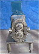Unused Waukesha Model 15 Positive Displacement Pump with Jacketed Faceplate Waukesha 