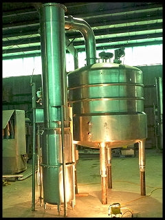 Vacuum Pan Evaporator Not Specified 