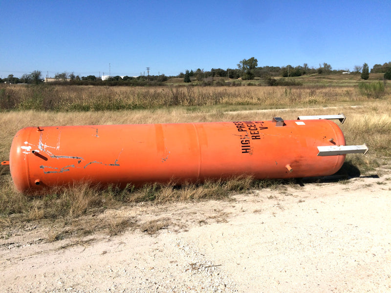 Vertical Ammonia Receiver Tank - 1000 Gallons E. L. Nickell 