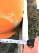 Vertical Ammonia Receiver Tank - 1000 Gallons E. L. Nickell 