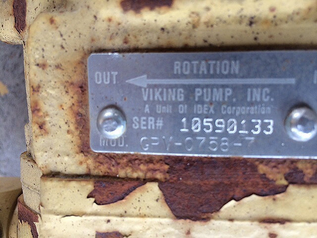 Viking GPV Model Gear Pump – 1.5 HP Viking 
