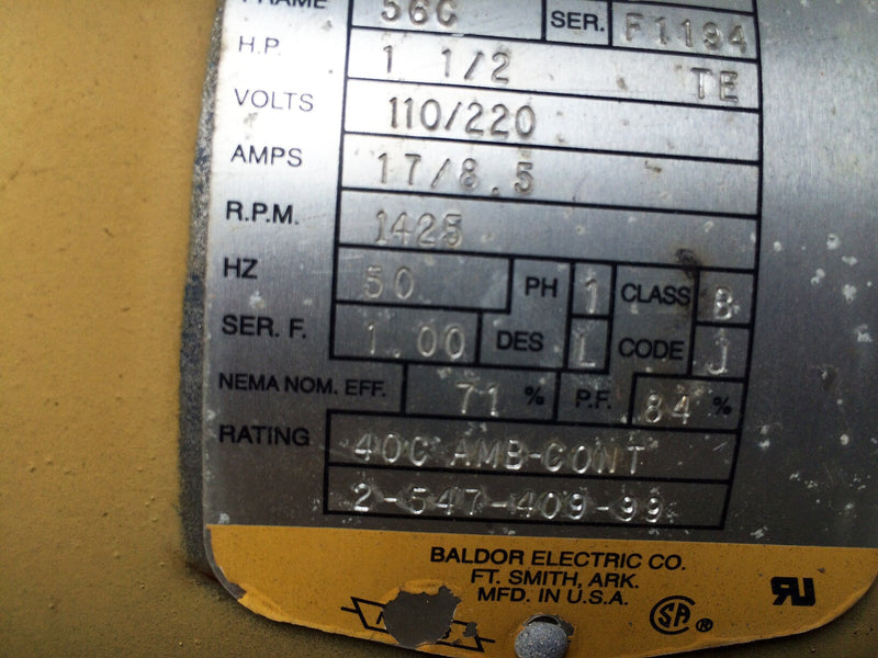 Viking GPV Model Gear Pump – 1.5 HP Viking 