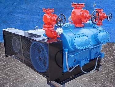 Vilter 12-Cylinder Reciprocating Compressor - 120 HP Vilter 