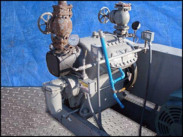 Vilter 4-Cylinder Reciprocating Compressor – 50 HP Vilter 