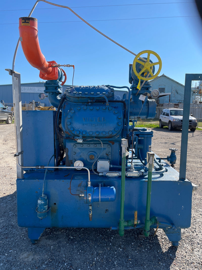 Vilter 440 Series 8-Cylinder Reciprocating Compressor - 125 HP Vilter 