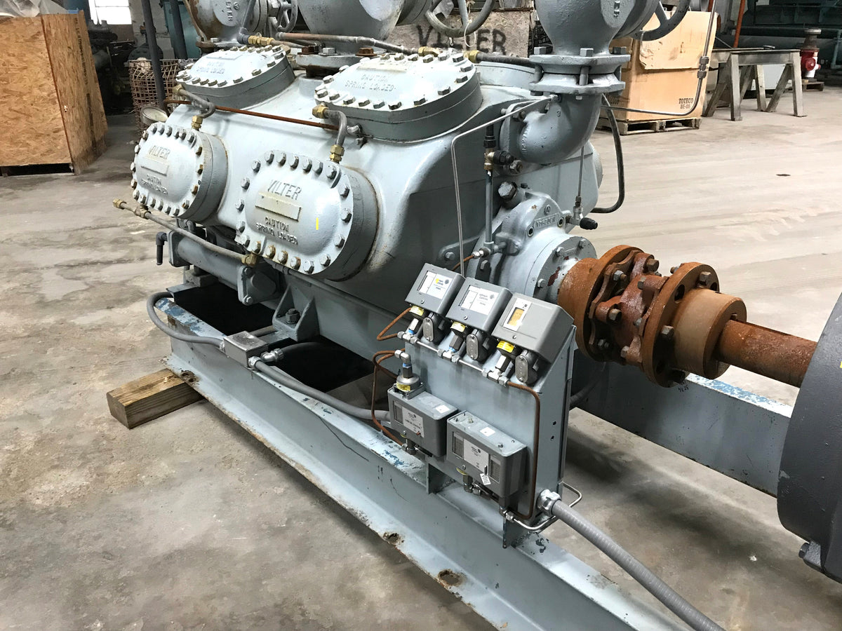 Vilter 4516XL 16-Cylinder Reciprocating Compressor (300 HP 460 V)