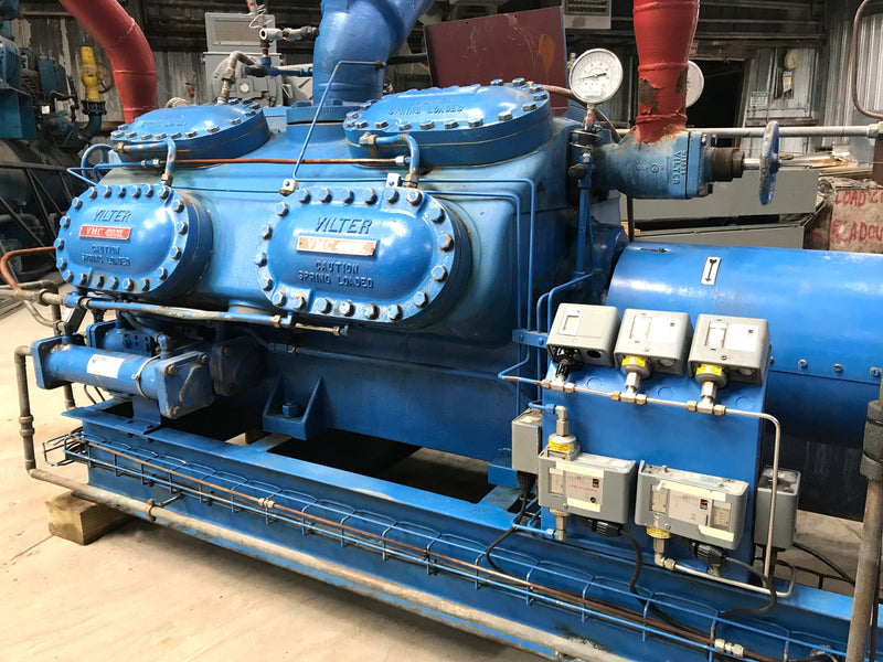 Vilter 450-XL 16-Cylinder Reciprocating Compressor - 300 HP Vilter 