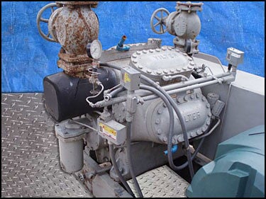 Vilter 8-Cylinder Reciprocating Compressor – 100 HP Vilter 