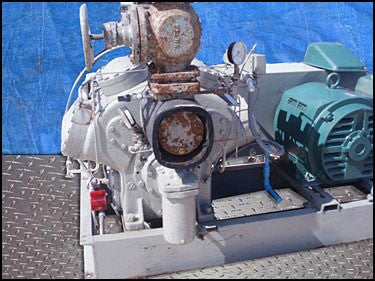 Vilter 8-Cylinder Reciprocating Compressor – 100 HP Vilter 