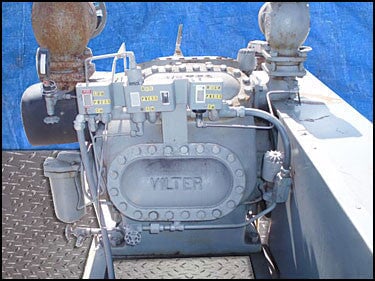 Vilter 8-Cylinder Reciprocating Compressor – 50 HP Vilter 