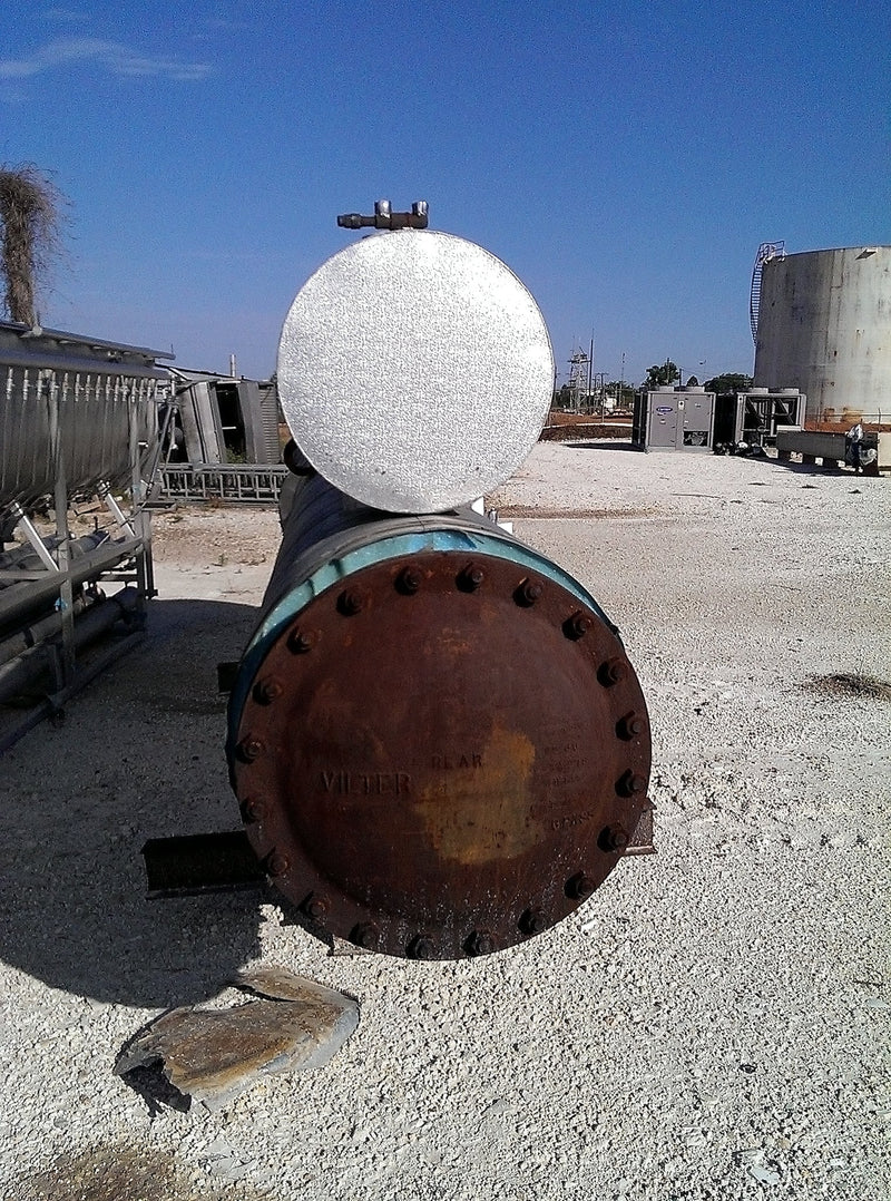Vilter Ammonia Shell & Tube Liquid Chiller - 150 tons Vilter 