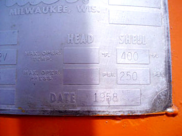 Vilter Oil Separator Tank – 100 Gallons Vilter 