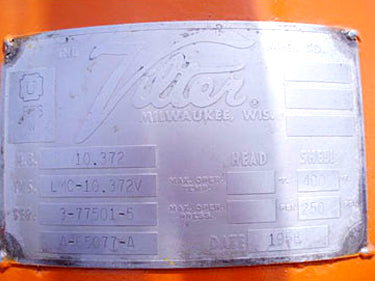 Vilter Oil Separator Tank – 100 Gallons Vilter 