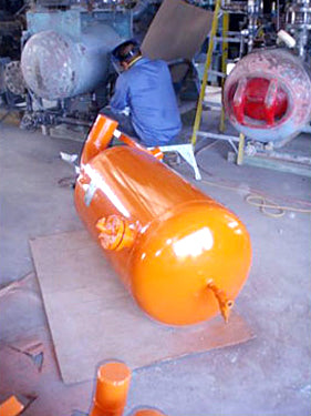 Vilter Oil Tank 65 Gallons Vilter 