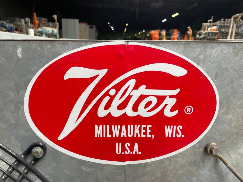 Vilter SC 24-64-1/2-RA-HGC Ammonia Evaporator Coil - 11 TR 3 Fans (Low Temperature) Vilter 