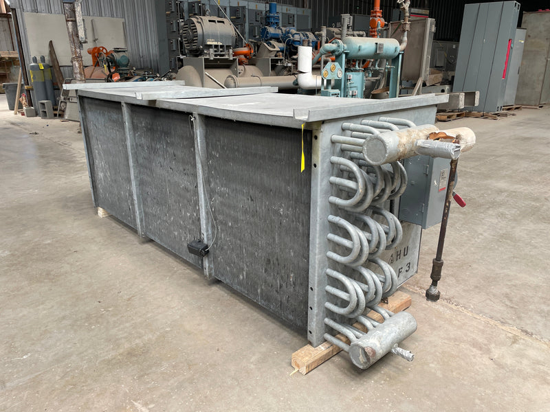 Vilter SC 24-64-1/2-RA-HGC Ammonia Evaporator Coil- 11 TR 3 Fans (Low Temperature) Vilter 