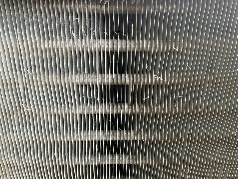 Vilter SC 24-64-1/2-RA-HGC Ammonia Evaporator Coil - 11 TR 3 Fans (Low Temperature) Vilter 