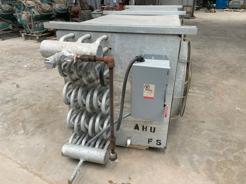 Vilter SC 24-64-1/2-RA-HGC Ammonia Evaporator Coil - 11 TR 3 Fans (Low Temperature) Vilter 