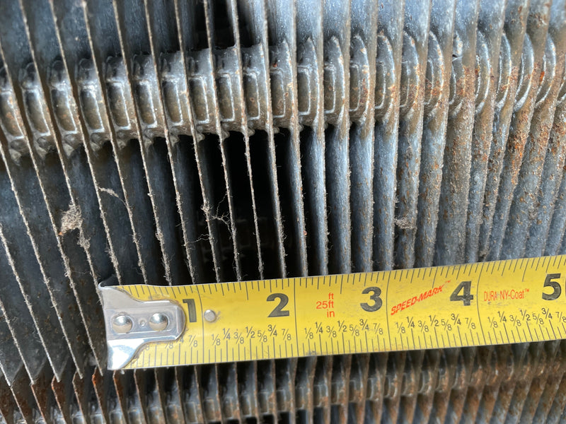 Vilter UF 21-64-1-2-XA-HGC Ammonia Evaporator Coil - 9 TR, 2 Fans (Low Temperature) Vilter 