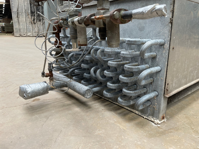 Vilter UF 21-64-1-2-XA-HGC Ammonia Evaporator Coil - 9 TR, 2 Fans (Low Temperature) Vilter 