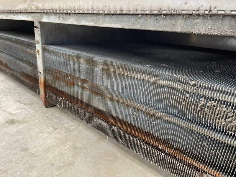 Vilter UF 21-64-1-2-XA-HGC Ammonia Evaporator Coil - 9 TR, 2 Fans (Low Temperature) Vilter 