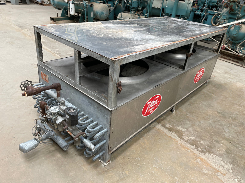 Vilter UF 21-64-1-2-XA-HGC Ammonia Evaporator Coil - 9 TR, 2 Fans (Low Temperature) Vilter 