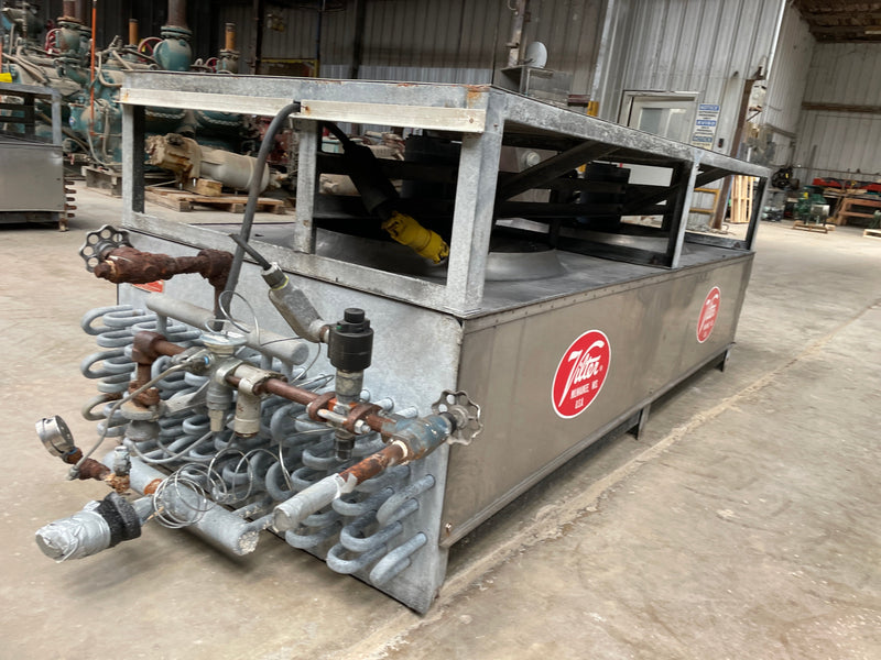 Vilter UF 21-64-1-2-XA-HGC Ammonia Evaporator Coil - 9 TR, 2 Fans (Low Temperature) Vilter 