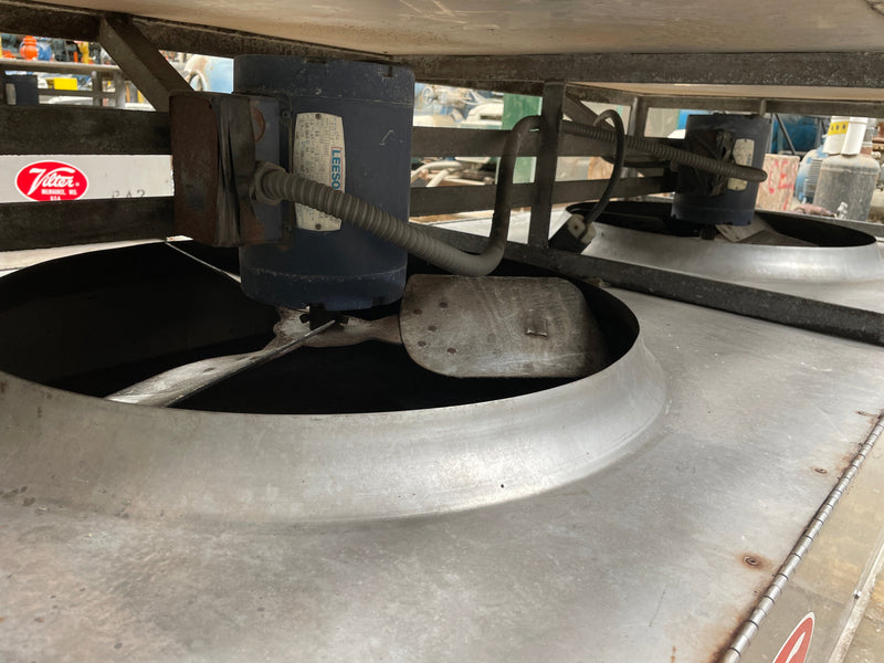 Vilter UF 21-64-1-2-XA-HGC Ammonia Evaporator Coil - 9 TR, 2 Fans (Low Temperature) Vilter 