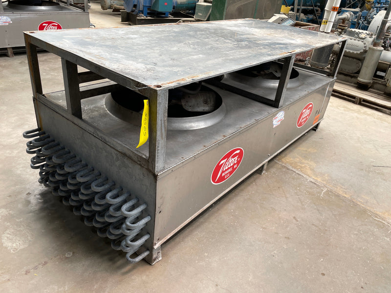 Vilter UF 21-64-1-2-XA-HGC Ammonia Evaporator Coil - 9 TR, 2 Fans (Low Temperature) Vilter 