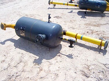 Vilter Vertical Oil Separator Tank- 23 Gallon Vilter 