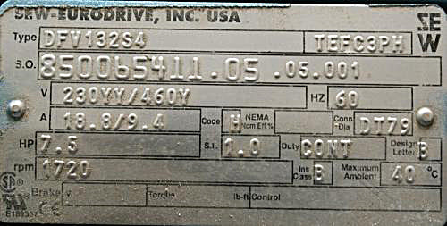 Votator Drives Not Specified 
