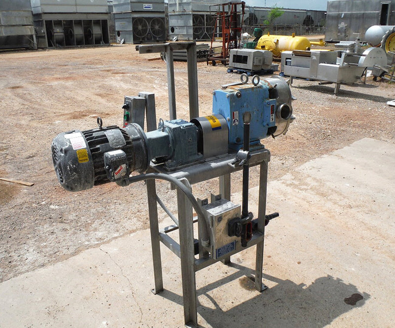 Waukesha 130 Positive Displacement Pump - 5 HP Waukesha 
