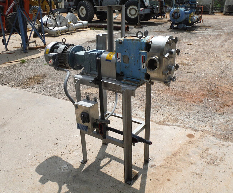 Waukesha 130 Positive Displacement Pump - 5 HP Waukesha 
