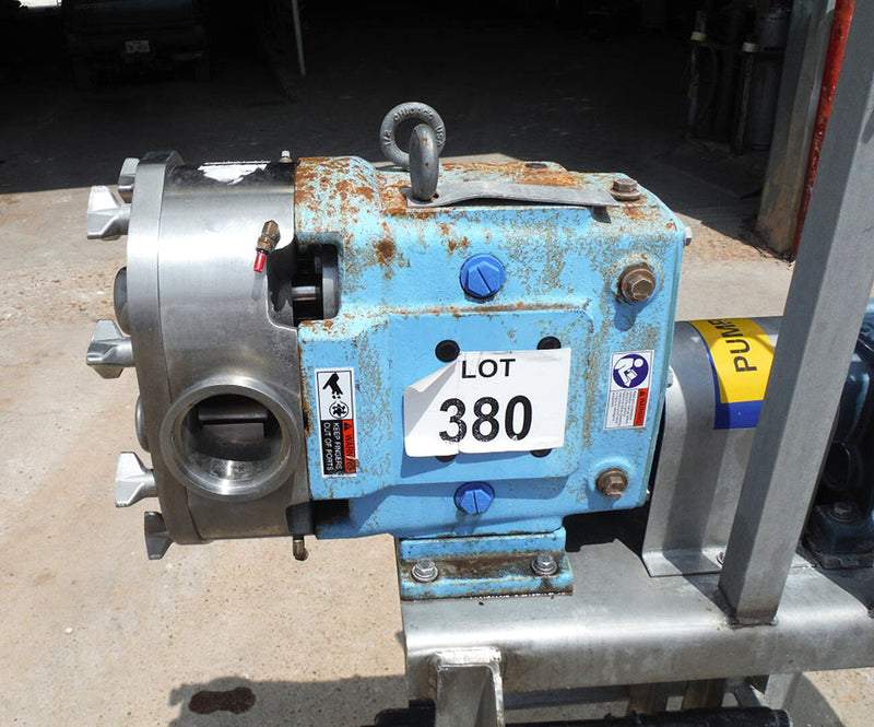 Waukesha 130 Positive Displacement Pump - 5 HP Waukesha 