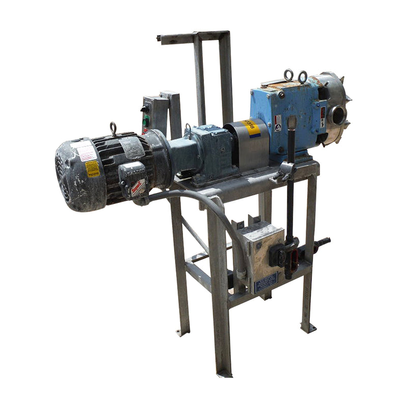 Waukesha 130 Positive Displacement Pump - 5 HP Waukesha 