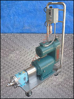 Waukesha 15 Positive Displacement Pump Waukesha 