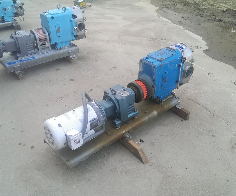 Waukesha 220 Positive Displacement Pump Waukesha 
