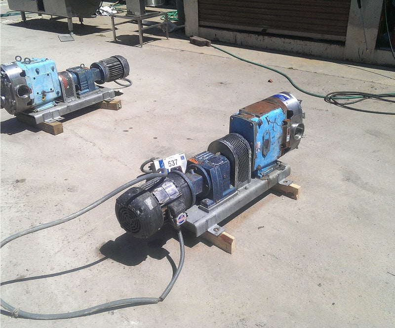 Waukesha 220 Positive Displacement Pump Waukesha 