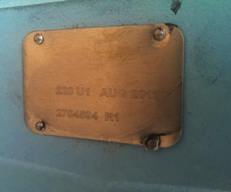 Waukesha 220 Positive Displacement Pump Waukesha 
