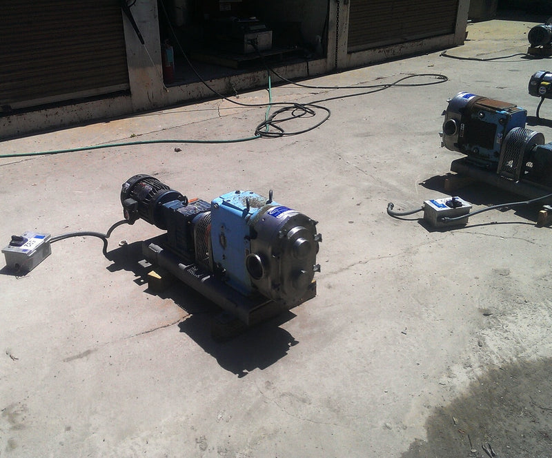 Waukesha 220 Positive Displacement Pump Waukesha 