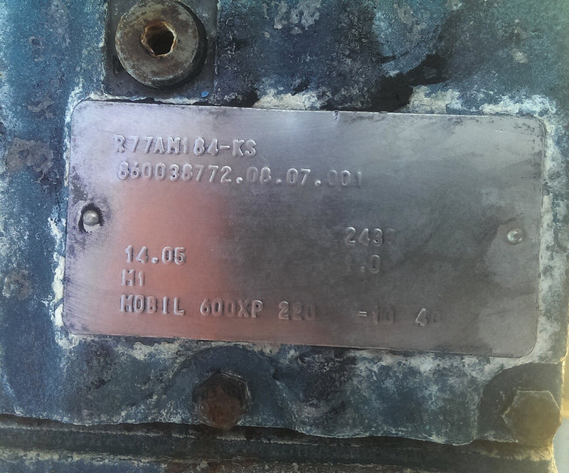 Waukesha 220 Positive Displacement Pump Waukesha 